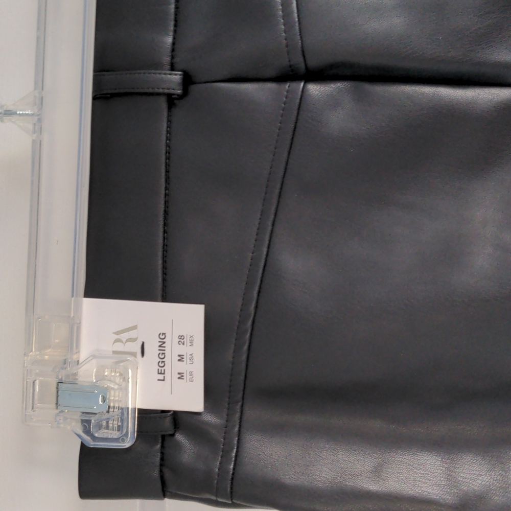 NWT Zara faux leather legging - Picture 8 of 9